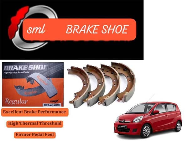 Daihatsu Cuore New Rear Brake Shoe - SML Brake Parts - Advanced Braking