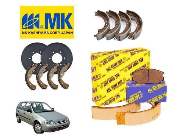 Suzuki Cultus 2000-2007 MK JAPAN Brake Shoe - MK KASHIYAMA Authentic Product