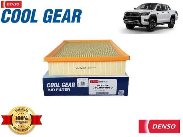Toyota Hilux Rocco 2021-2024 Denso Cool Gear Genuine Air Filter