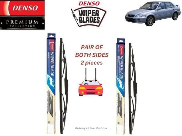 Denso Wiper Blade Set for Honda City 1999-2003 - 2 Pieces