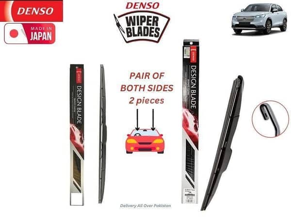 Honda Vezel Hybrid 2021-2024 Denso Wiper Blade Set - Made in Japan