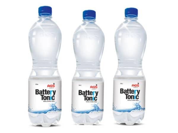 3 Pieces AGS battery Water - 1 Litre Distilled Water