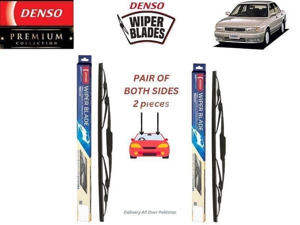 Nissan Sunny B13 Denso Wiper Blade - 2 Pcs Set - Denso Premium