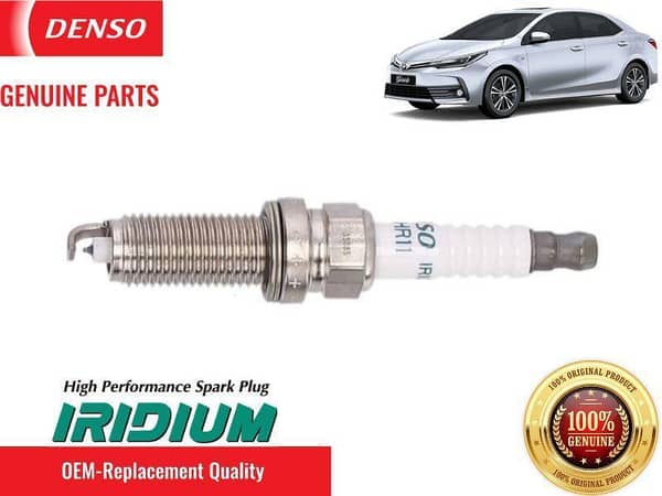 Toyota Corolla Grande 1.8 2014-2024 Denso Iridium Spark Plugs 4 Pcs
