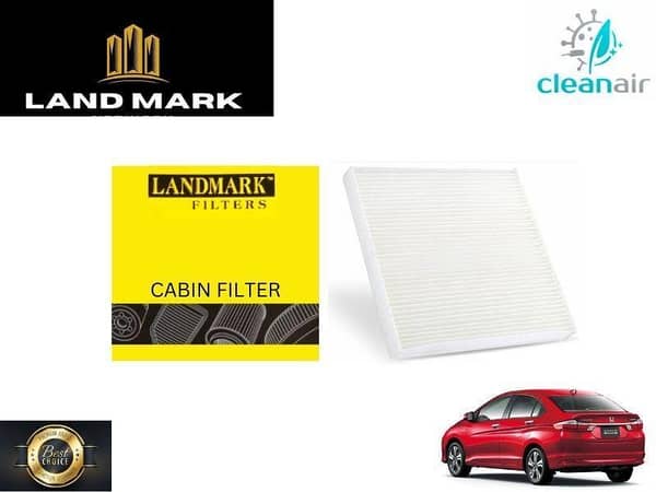 Honda Grace Hybrid 2014-2020 Land Mark Cabin Filter - Effective AC Flow Filteration