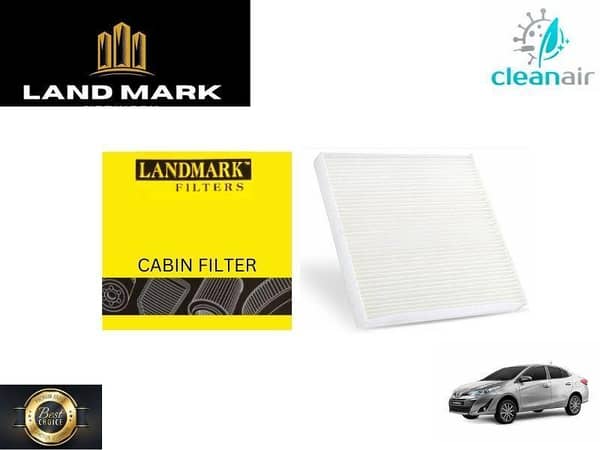 Toyota Yaris 1.5 2020-2024 Land Mark Cabin Filter - Effective AC Flow Filteration