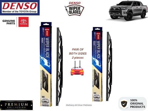Denso Premium Wiper Blade Set for Toyota Revo - 2 Pieces