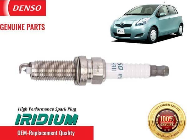 Toyota Vitz 2005-2010 Denso Iridium Spark Plugs 3 Pcs