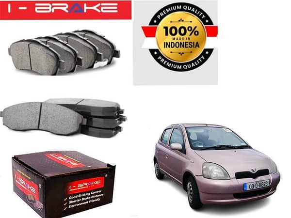 Toyota Vitz 1999-2004 I-Brake Front Brake Pad Made In Indonesia | Premium Braking