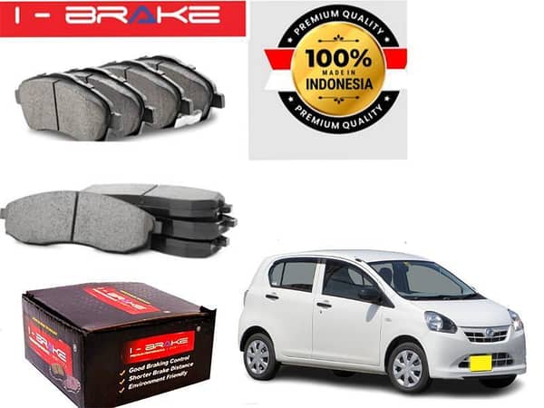 Daihatsu Mira Es 2017-2023 I-Brake Front Brake Pad Made In Indonesia | Premium Braking