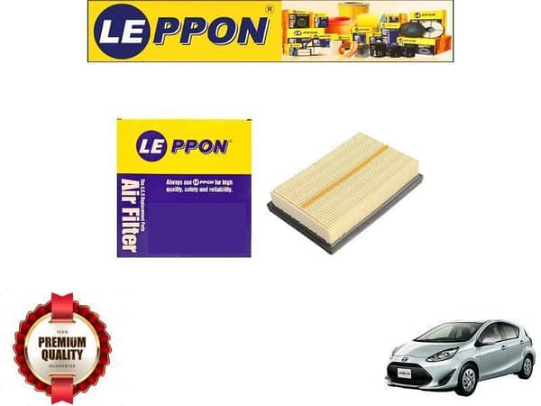 Toyota Aqua 2017-2024 Leppon Air Filter - Premium Malaysian Brand