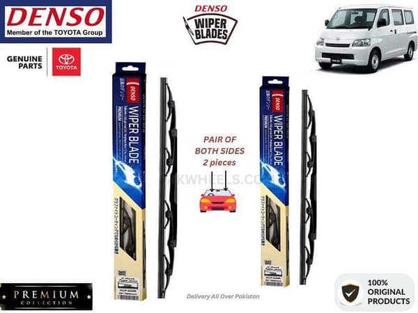 Toyota Town Ace 2008-2024 Denso Wiper Blade - 2 Pcs Set - Denso Premium