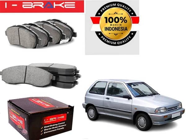 Kia Pride 1987-2002 I-Brake Front Brake Pad Made In Indonesia | Premium Braking