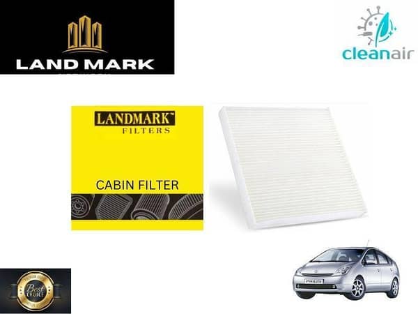 Toyota Prius 2003-2009 Land Mark Cabin Filter - Effective AC Flow Filteration