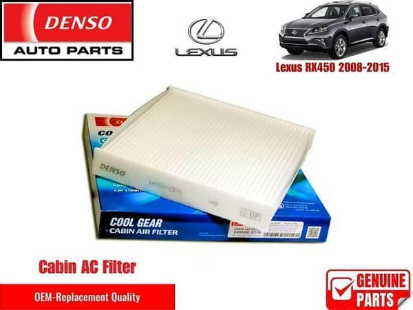 Lexus RX450 2008-2015 Denso Genuine Cabin Filter - Toyota OEM Quality