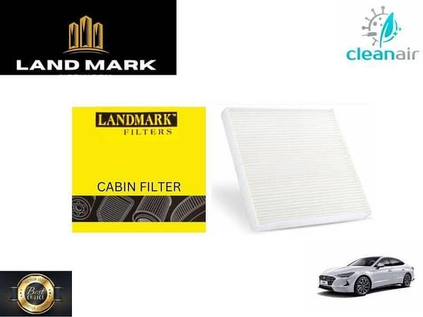 Hyundai Sonata 2021-2024 Land Mark Cabin Filter - Effective AC Flow Filteration