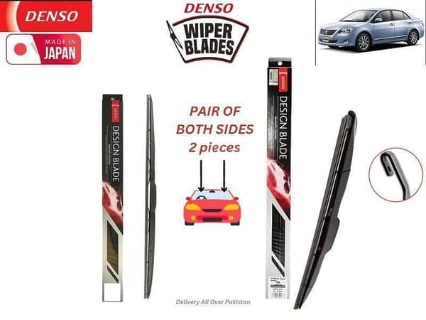 Denso Wiper Blade Set for Toyota Premio 2001-2007 - Made in Japan