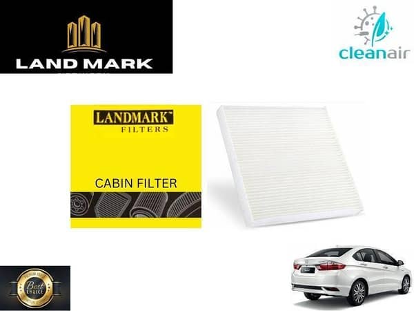 Honda City 2021-2024 Land Mark Cabin Filter - Effective AC Flow Filteration