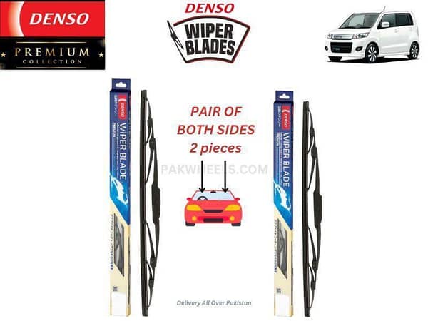 Suzuki Wagon R Stingray 2012-2017 Denso Wiper Blade - 2 Pcs Set - Denso Premium
