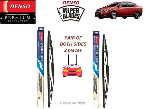 Honda City 2009-2021 Denso Wiper Blade - 2 Pcs Set - Denso Premium