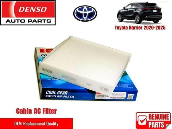Denso Cabin Filter for Toyota Harrier Models 2020-2025 - Genuine OEM Quality