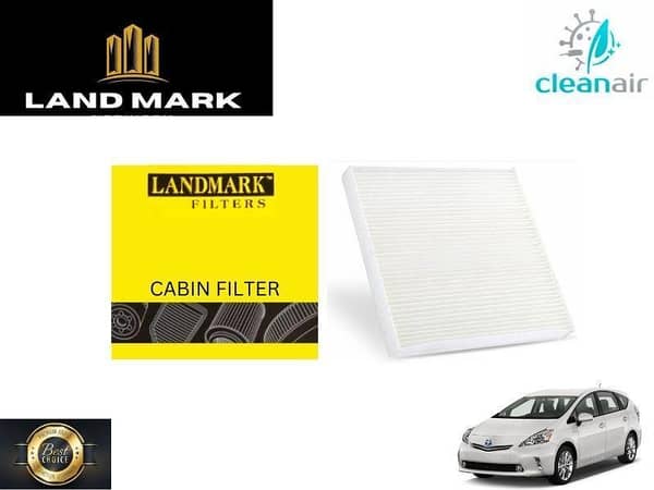 Toyota Prius Alpha 2010-2015 Land Mark Cabin Filter - Effective AC Flow Filteration