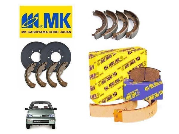 Suzuki Mehran 1988-2019 MK JAPAN Brake Shoe - MK KASHIYAMA Authentic Product