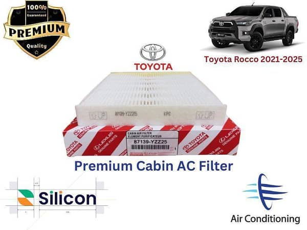 Toyota Hilux Rocco 2015-62025 Premium Quality Cabin Filter - Imported