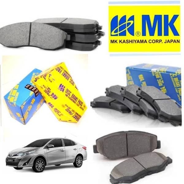 Toyota Yaris 2020-2023 MK JAPAN Front Disc Brake Pads