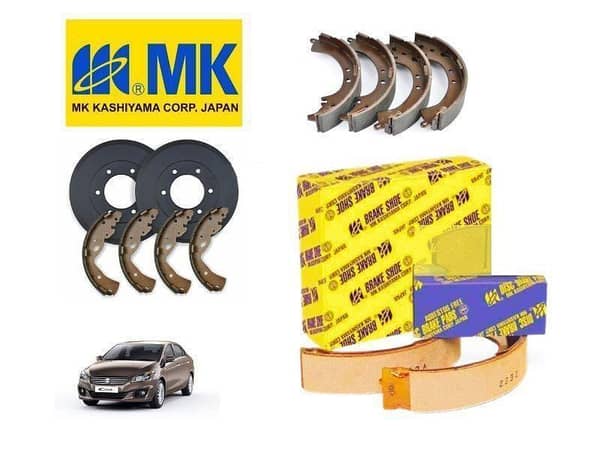 Suzuki Ciaz 2017-2020 MK JAPAN Rear Brake Shoe - MK KASHIYAMA