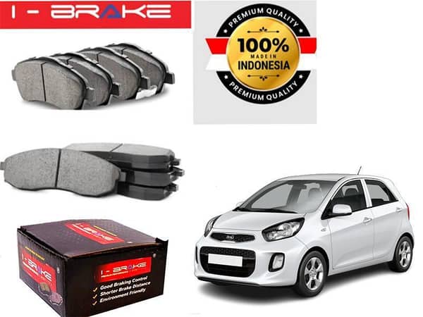 Kia Picanto 2019-2023 I-Brake Front Brake Pad Made In Indonesia | Premium Braking