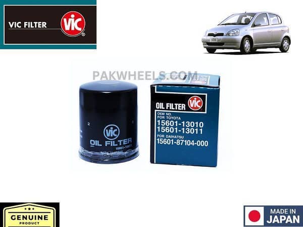 Toyota Vitz 1998-2005 VIC Oil Filter - Made in Japan