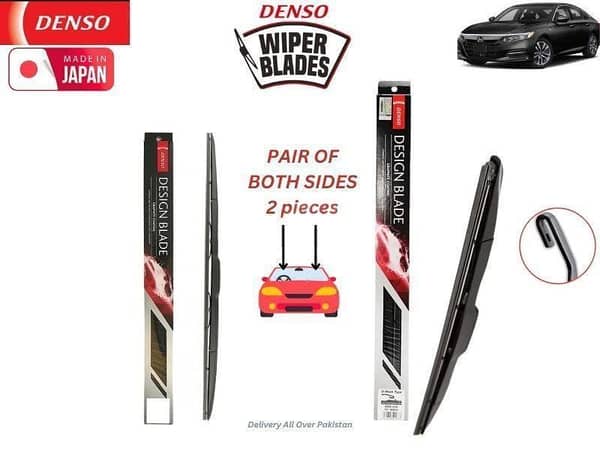 Honda Accord 2019-2024 Denso Wiper Blade Set - Made in Japan