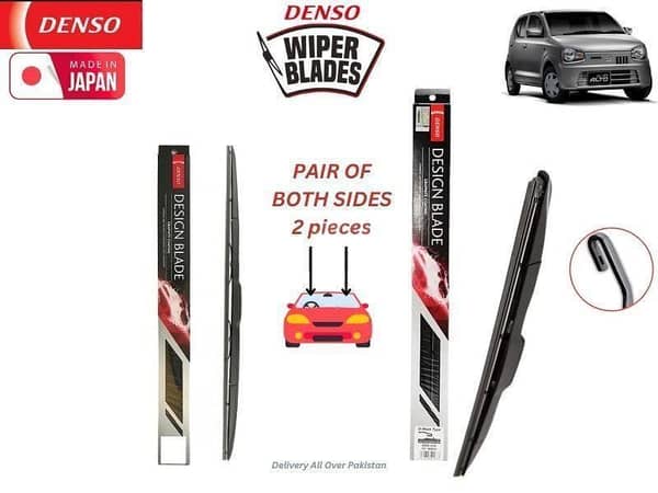 Suzuki Alto Japan 2014-2021 Denso Wiper Blade Set - Made in Japan