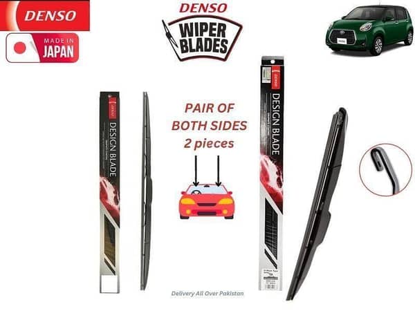 Toyota Passo Moda 2016-2024 Denso Wiper Blade Set - Made in Japan