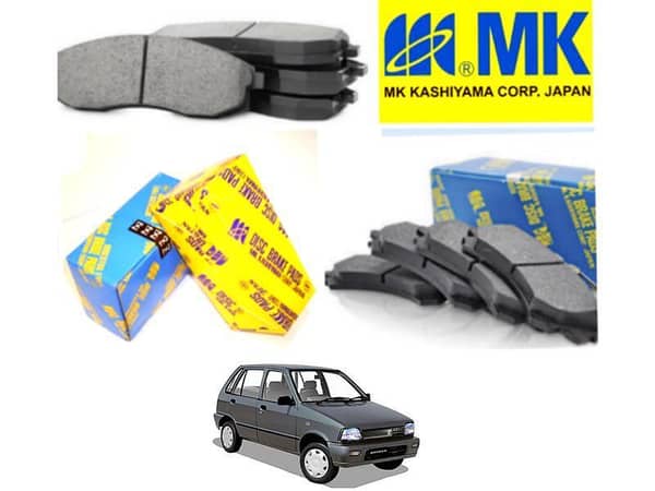 Suzuki Mehran 1988-2011 MK Japan Front Disc Brake Pads - Advanced Technology