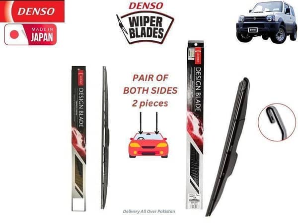 Suzuki Jimny 1300cc 1998-2019 Denso Wiper Blade Set - Made in Japan