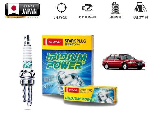 Honda City 1997-2000 Denso Iridium Spark Plug - 4 Pieces Made in Japan