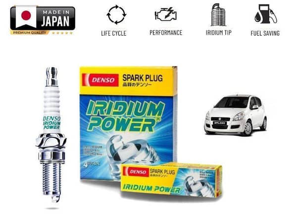 Suzuki Splash 2008-2014 Denso Iridium Spark Plug - 3 Pieces Made in Japan