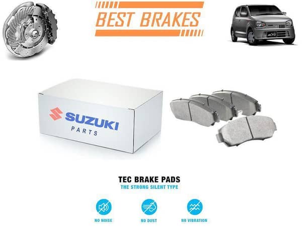 Suzuki Alto Pakistan Assembled 2019-2024 TEC Brake Pads - High Quality Brake Parts