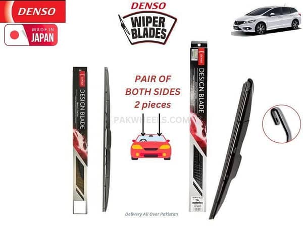 Honda Jade 2013-2020 Denso Wiper Blade Set - Made in Japan