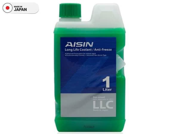 AISIN LONG LIFE COOLANT - GREEN - 1 LITRE - MADE IN JAPAN