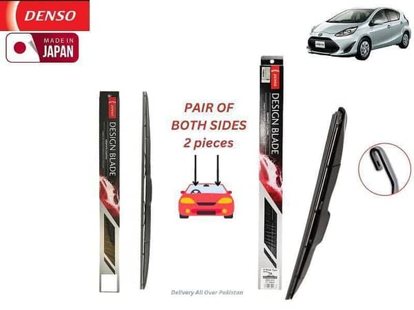 Toyota Aqua 2017-2021 Denso Wiper Blade - 2 Pcs Set - Made in Japan