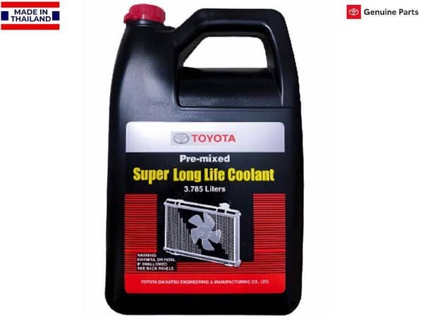 Toyota Genuine Long Life Coolant, 3.785 Litres - Made in Thailand