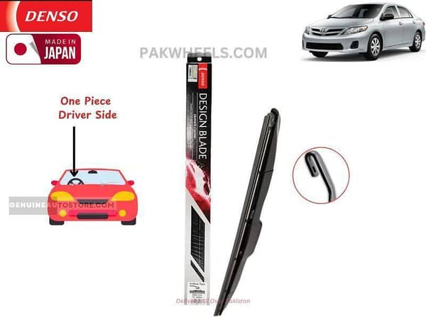 Toyota Corolla Gli 2008-2014 Denso Wiper Blade Driver Side - Made in Japan