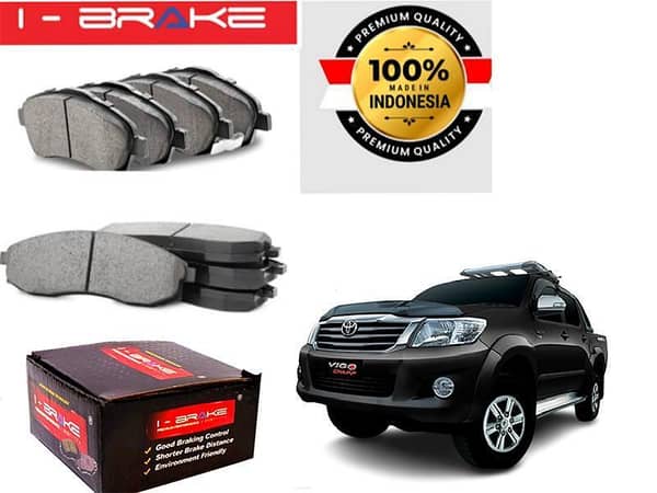 I-Brake Front Brake Pad for Toyota Vigo Champ 2005-2016, Made in Indonesia