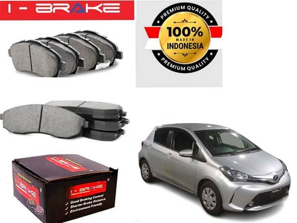 Toyota Vitz 2014 -2023 I-Brake Front Brake Pad Made In Indonesia | Premium Braking