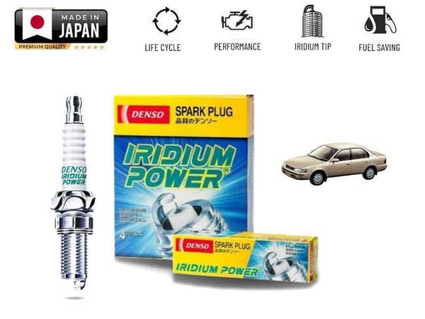 Toyota Corolla Indus 1994-2002 Denso Iridium Spark Plugs - 4 Pieces​ Made In Japan