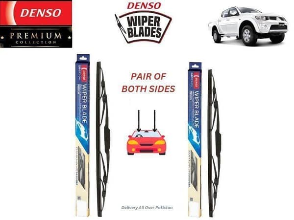 Mitsubishi Triton Denso Wiper Blade - 2 Pcs Set - Denso Premium
