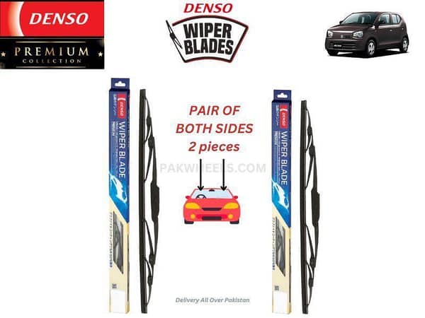 Suzuki Alto 660 2019-2024 Denso Wiper Blade - 2 Pcs Set - Denso Premium